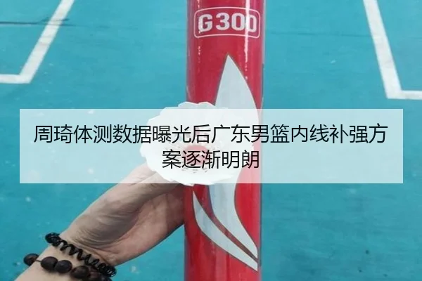 周琦体测数据曝光后广东男篮内线补强方案逐渐明朗